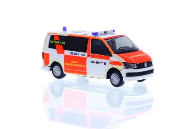 Rietze 53971: Volkswagen T6 Akut-Einsatzfahrzeug KWB Goslar, 1:87