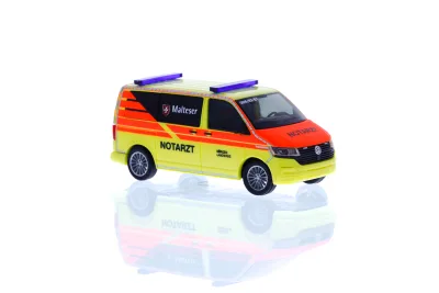 Rietze 53973: Volkswagen T6.1 Notarzt Malteser Burgen Landkreis, 1:87