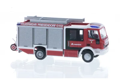 Rietze 68155: Magirus HLF Team Cab FW Priesendorf