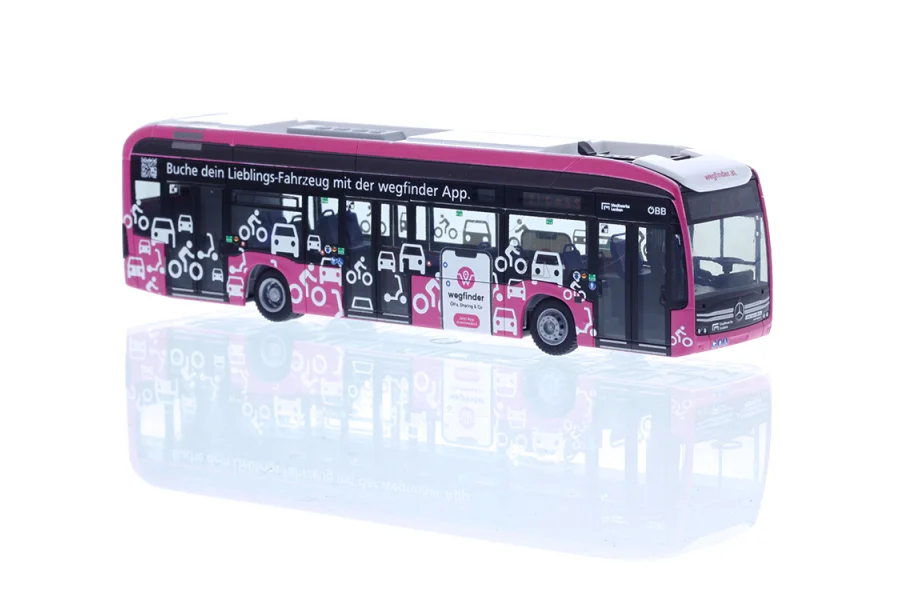 Mercedes-Benz eCitaro Stadtwerke Leoben - wegfinder (AT), 1:87