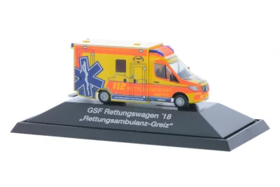 Rietze 76175: GSF RTW ´18 Rettungsambulanz Greiz