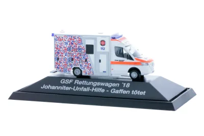 Rietze 76189: GSF RTW `18 Johanniter Berlin - Gaffen tötet