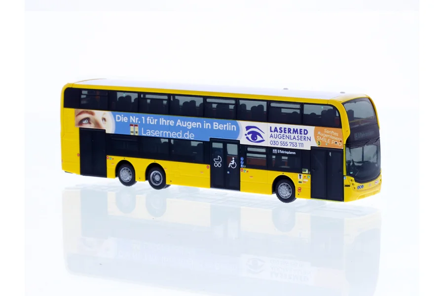 Alexander Dennis Enviro500 BVG - Lasermed, 1:87