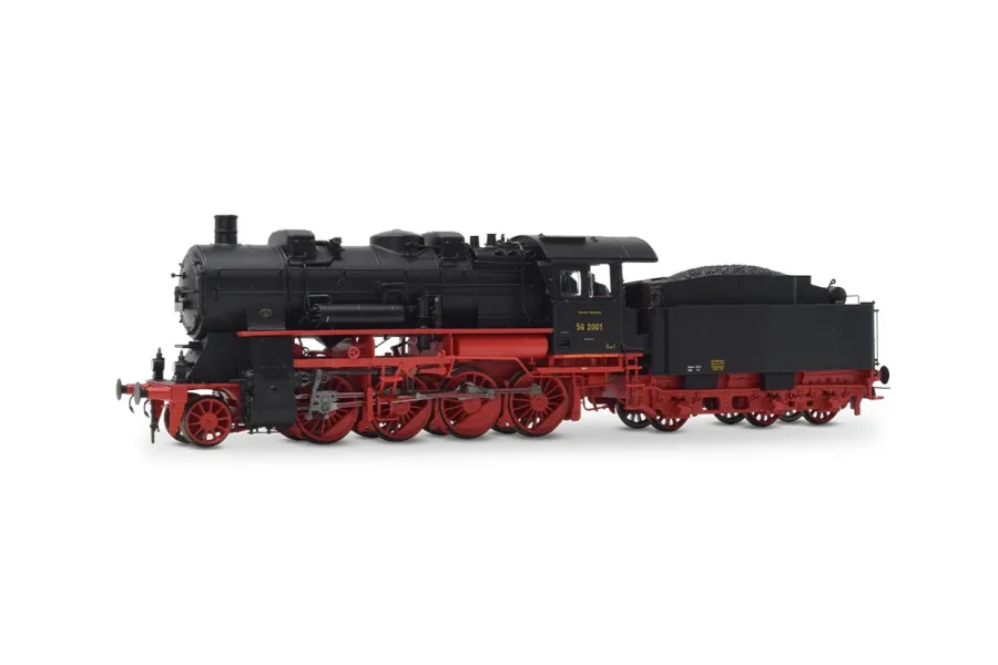 Locomotiva a vapore con tender, serie 56.20