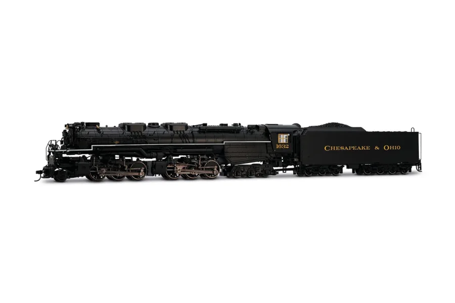 Locomotora de vapor con ténder, serie 2-6-6-6
