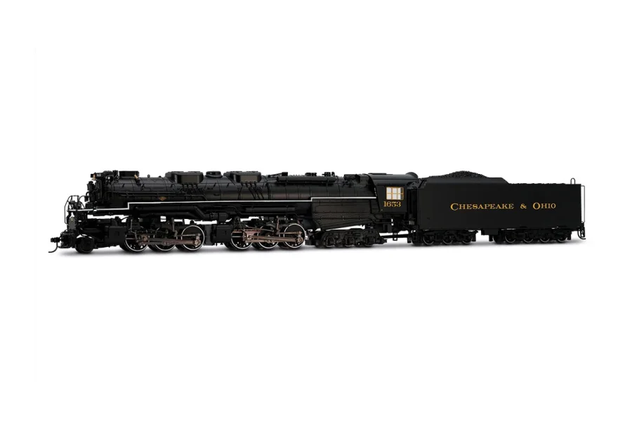 Locomotive à vapeur avec tender, série 2-6-6-6