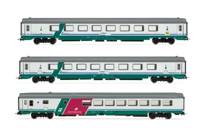 Rivarossi HR4359: Personenwagen-Set Baureihe IC 507/530 Sila