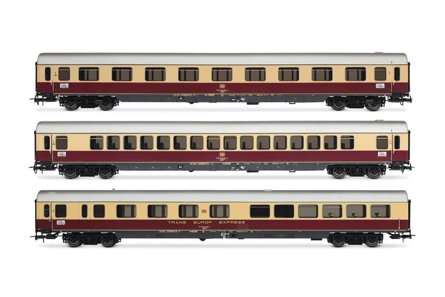 Set de voitures de voyageurs type Apmz + Avmz + ARDm