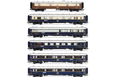 Rivarossi HR4423: Set di carrozze viaggiatori 50 anni di nostalgia