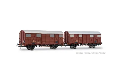 Rivarossi HR6696: Freight wagon set type Ghs