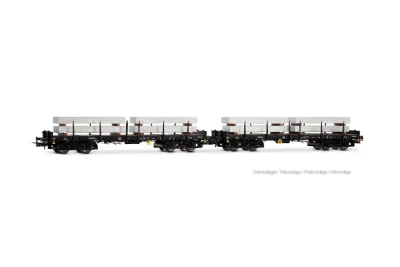 Rivarossi HR6701: Вагон зі стояками тип Rmms