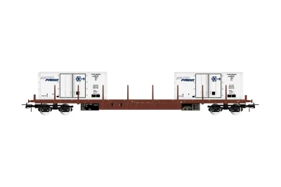 Rivarossi HR6714: Wagon z bortnicami typ Rgs