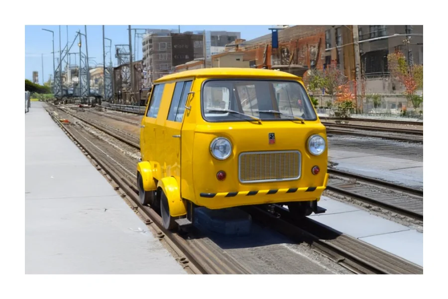 Vozidla železniční služby Fiat 500