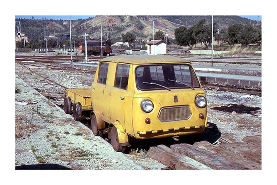 Vozidla železniční služby Fiat 500