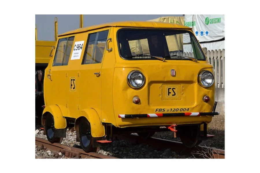 Vozidla železniční služby Fiat 500