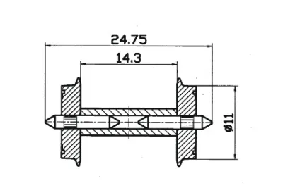 Roco 40192: Wielstel