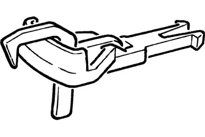 Roco 40244: Сменная головка сцепки