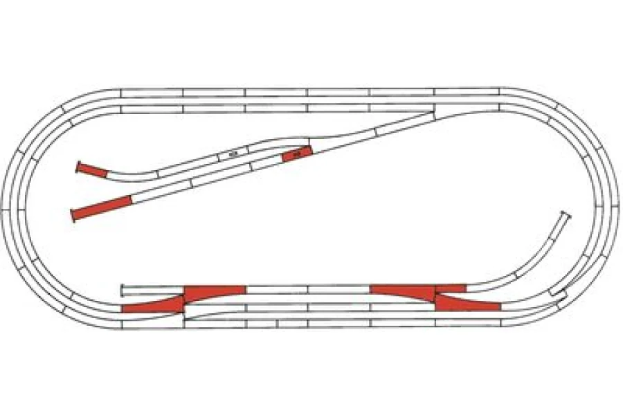 ROCO LINE Track set E