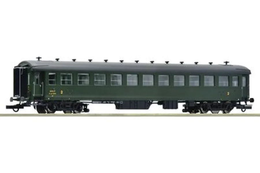 Express coach 2nd class, SNCF