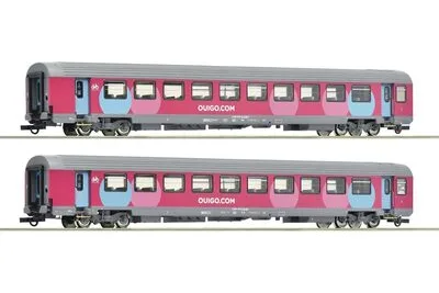 Roco 6200024: 2-elementowy zestaw 1: wagon Corail, SNCF