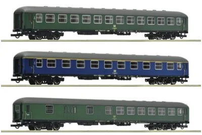 Roco 6200051: 3-tlg. Set 1: D 377 „Hispania-Express“, DB