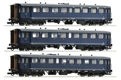 Roco 6200054: 3-piece set: Passenger coach "Blokkendoos", NS