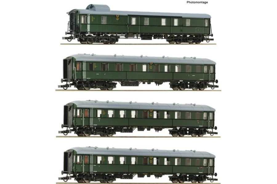 четырёхчастный набор 1: "Zwickauer Traditionszug", DR