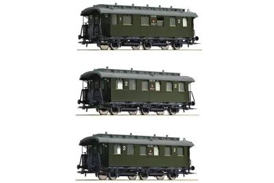 Roco 6200059: 3-piece set: Passenger coach, PKP