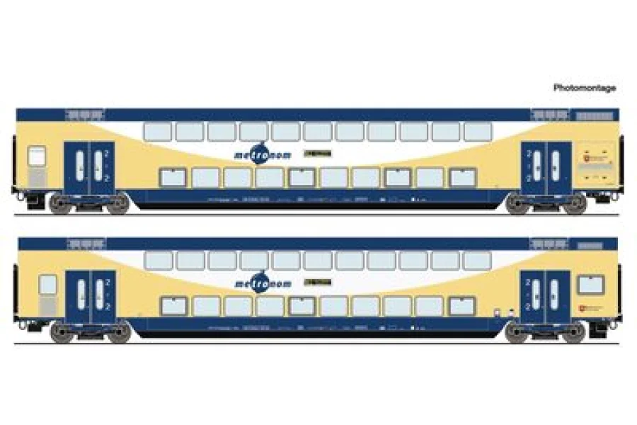 2 részes szett: Emeletes kocsi, metronom