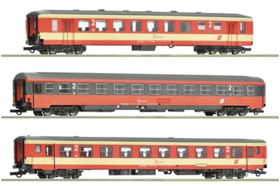 3-piece set 2: express train "D 704", ÖBB