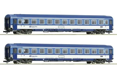 Roco 6200157: 2-piece set: Eurofima-wagon, CD