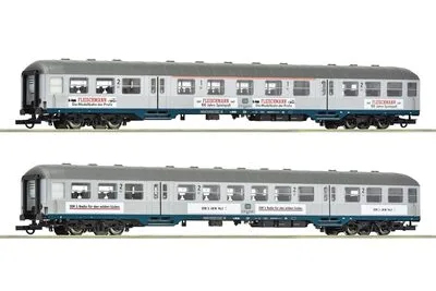 Roco 6200206: двухчастный набор: Пригородный вагон, DB