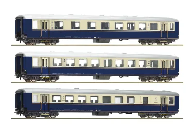 Roco 6200244: třídílný sada: vůz "Schlieren", Regiobahn