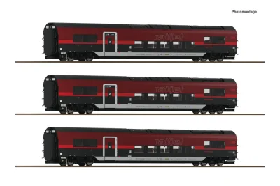 Roco 6210179: 3-piece set 2: Railjet 2, ÖBB