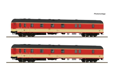 Roco 6210180: 2 részes szett: Postakocsi, ÖBB