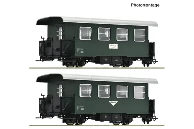 Roco 6240005: wąski tor-zestaw wagonów osobowych, ÖBB