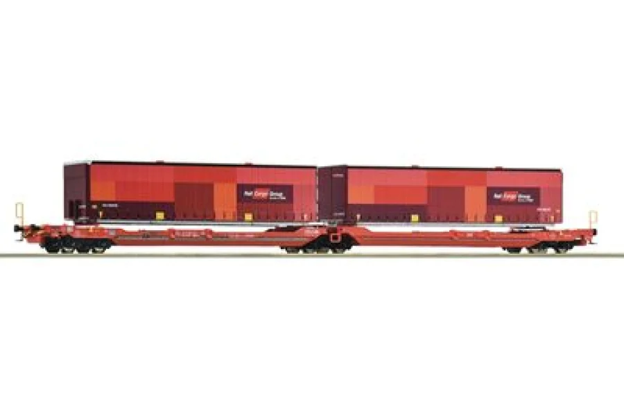 Зчленований вагон з подвійною кишенею T3000e, ÖBB/RCW