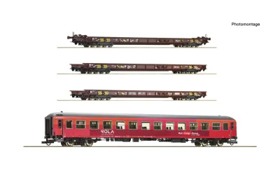 Roco 6600042: 4-delig set: Rollende Landstraße, ÖBB