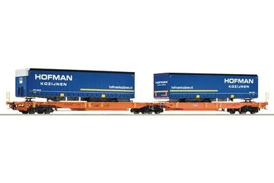Roco 6600072: Doppeltaschen-Gelenkwagen, Wascosa