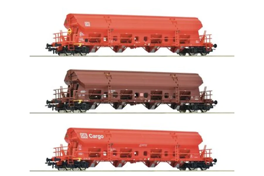 3-piece set: Swivel-roof wagon, DB AG