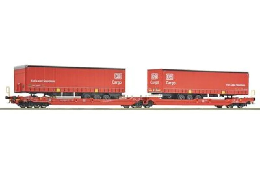 Зчленований вагон з подвійною кишенею T3000e, DB AG