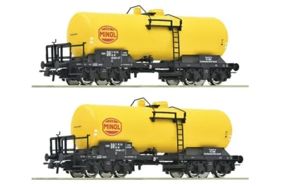 Roco 6600199: 2-piece set: Tank wagon, DR