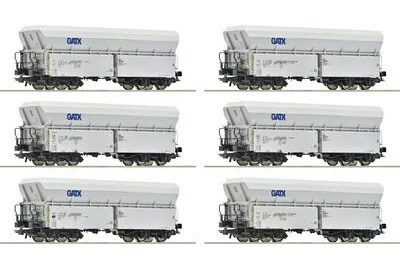 Roco 6600220: 6-tlg. Set: Selbstentladewagen, GATX