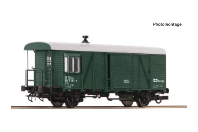 Roco 6600239: Tehervonat-kísérőkocsi, CD Cargo