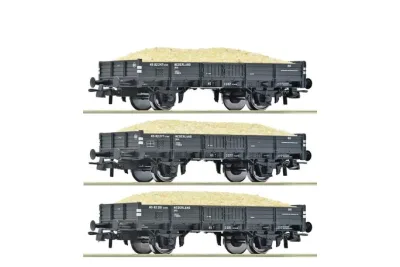 Roco 6600259: 3-piece set: Sandwagen, NS