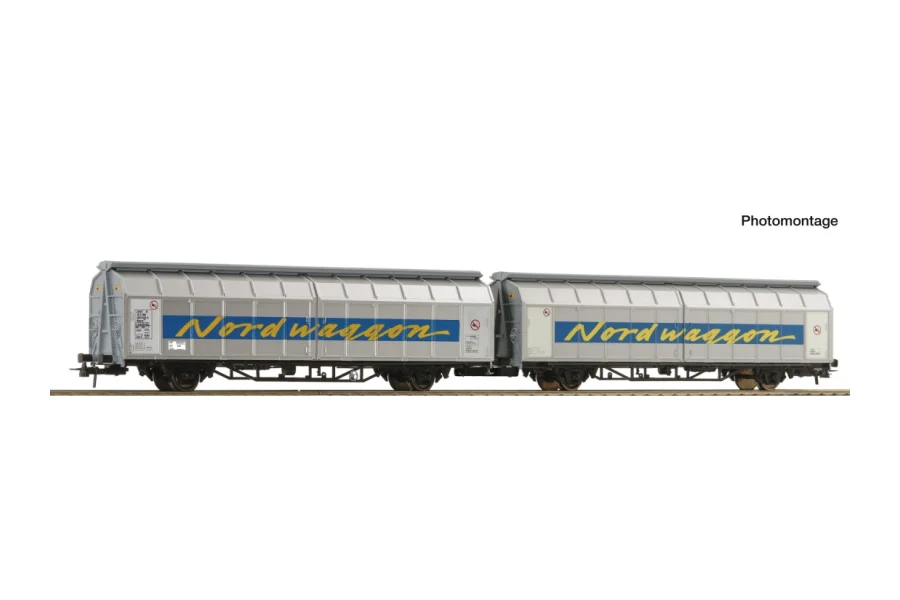 Вагон з розсувними стінами-подвійна одиниця, Transwaggon