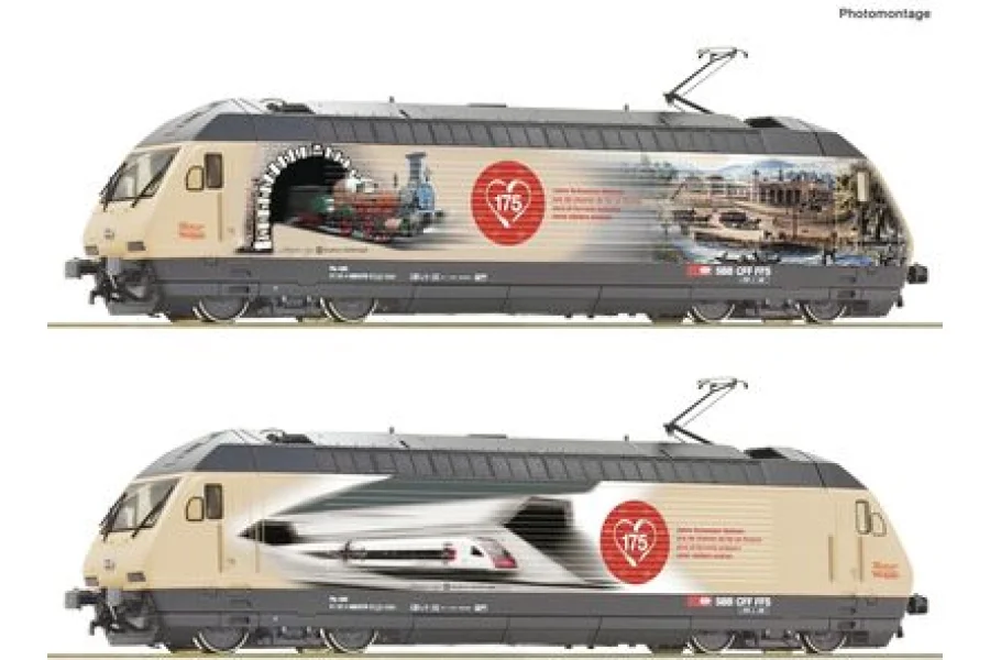 Villamos mozdony 460 019-3 "175 Jahre Schweizer Bahnen", SBB