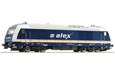 Roco 70944: Dízelmozdony 223 081-1, alex