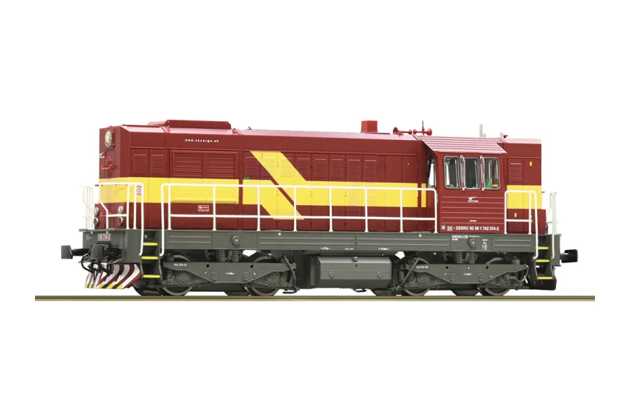 Dízelmozdony 742 374-2, ZSSK Cargo