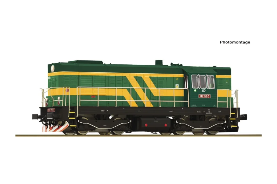 Locomotora diésel 742 156-3, CD